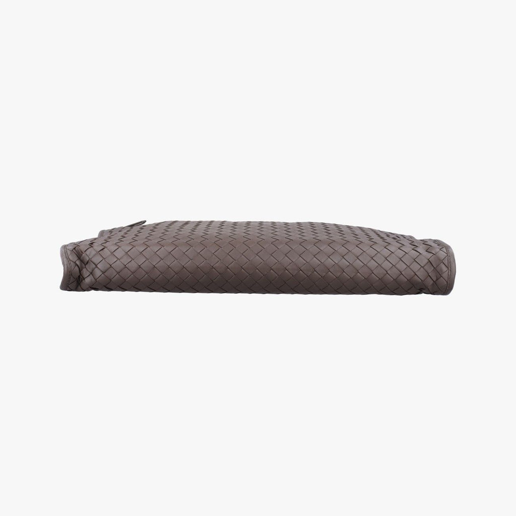 Bottega Veneta Intrecciato Brown Lambskin — view 3