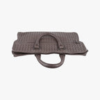 Bottega Veneta Intrecciato Brown Lambskin — view 8