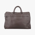 Bottega Veneta Intrecciato Brown Lambskin