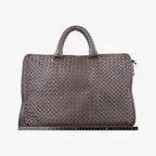 Bottega Veneta Intrecciato Brown Lambskin — view 2