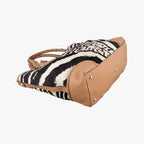 Gucci Zebra Print Marrakech Black White Beige Calf Hair Leather — view 5