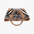 Gucci Zebra Print Marrakech Black White Beige Calf Hair Leather — view 8