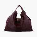 Gucci Star Wrap Exotic Horsebit Wine Red Calf Hair