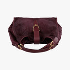 Gucci Star Wrap Exotic Horsebit Wine Red Calf Hair — view 8