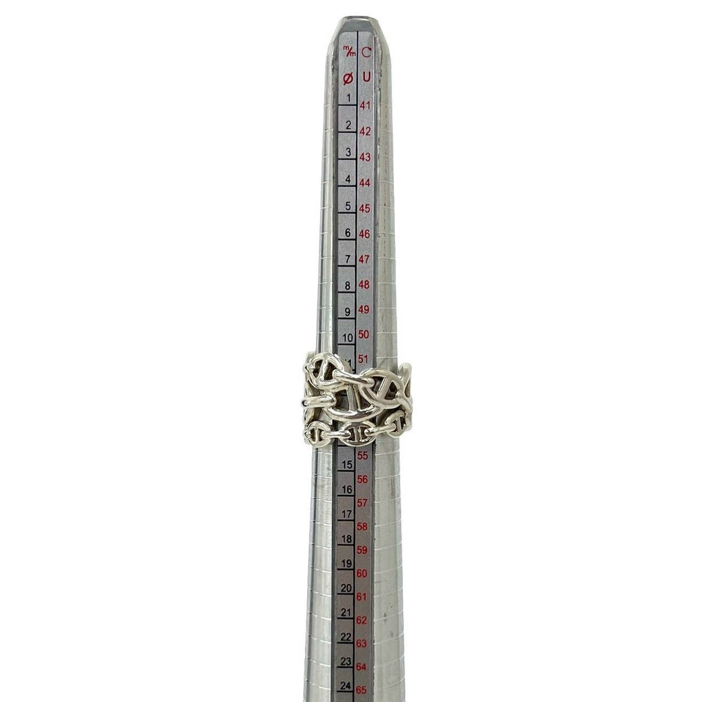 Hermes Enchainee Ring GM 925 Sterling Silver — view 7
