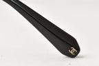 Chanel Sunglasses Eyewear Teardrop Rimless Black — view 4
