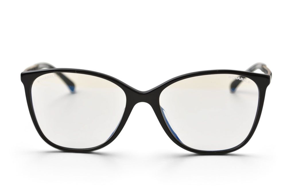 Chanel Sunglasses Eyewear Coco CC Motif Blue Light — view 2