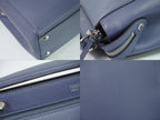 Fendi Dotcom 2-Way Shoulder Bag Leather Blue — view 7