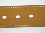 Hermes Constance H Buckle Belt 75 Leather Black Gold — view 5