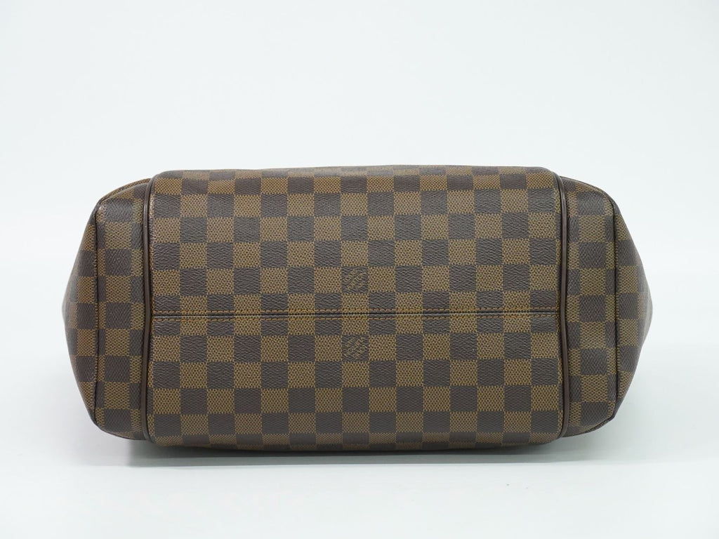 Louis Vuitton LV Totally MM Damier Ebene Shoulder Bag Tote Brown — view 3