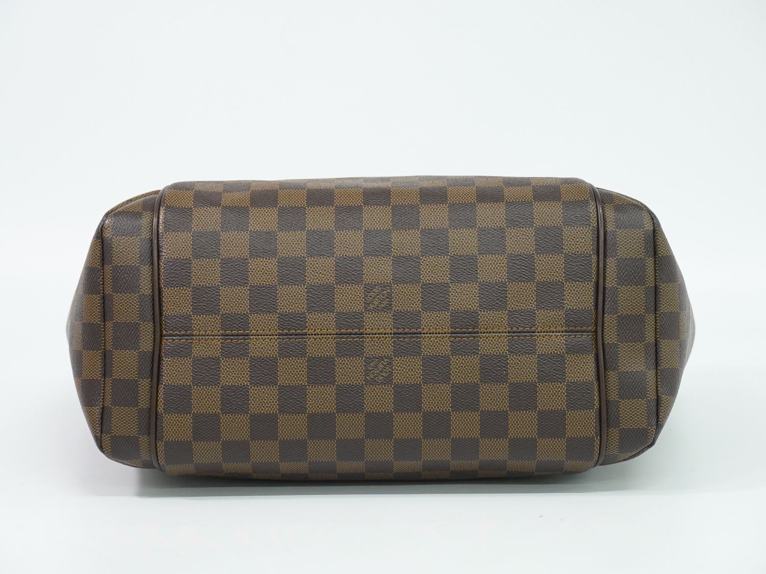 Louis Vuitton LV Totally MM Damier Ebene Shoulder Bag Tote Brown — view 3