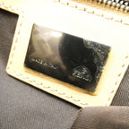 Fendi Man Bucket Shoulder Bag Zucchino FF Brown Beige — view 7