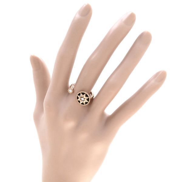 Dior Rose Des Vents Ring Onyx — view 7