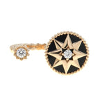 Dior Rose Des Vents Ring Onyx