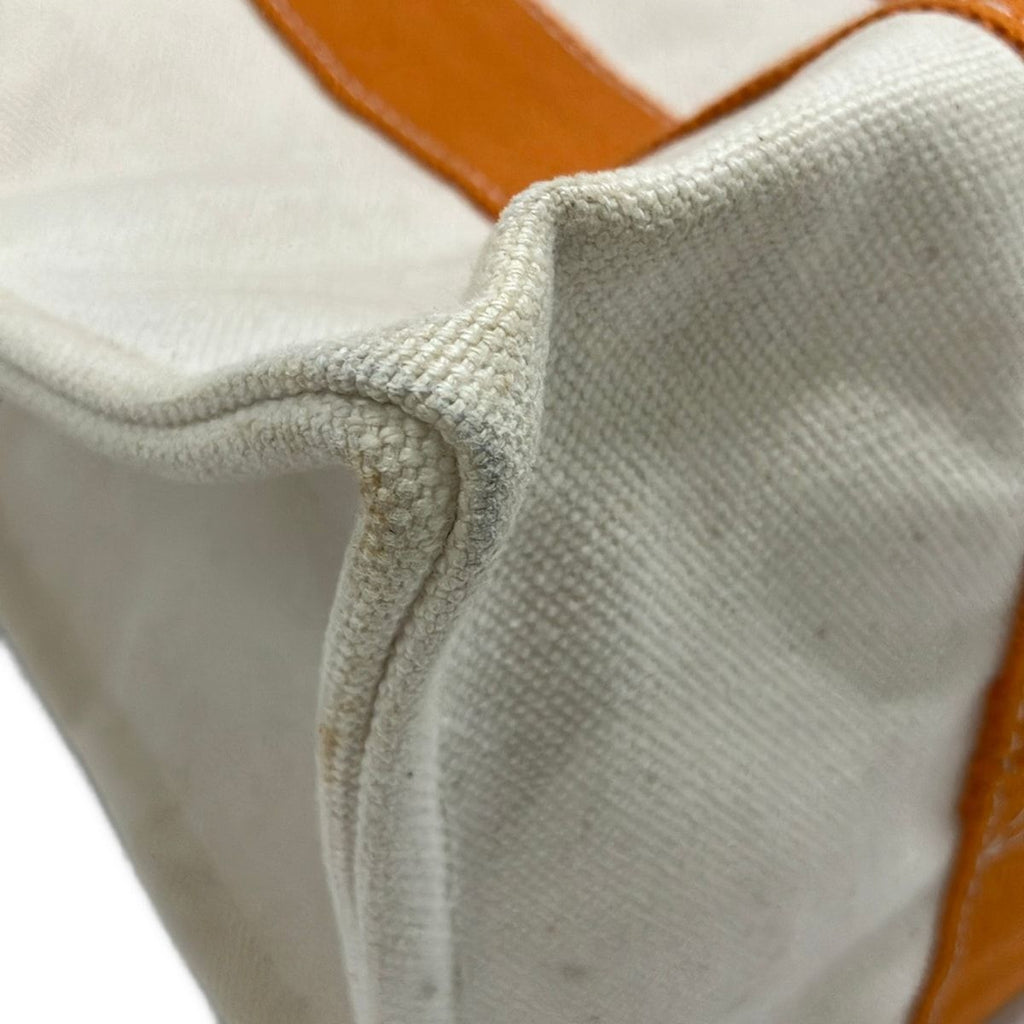 Hermes Tote Bag Bora Beach PM Ivory Orange — view 6