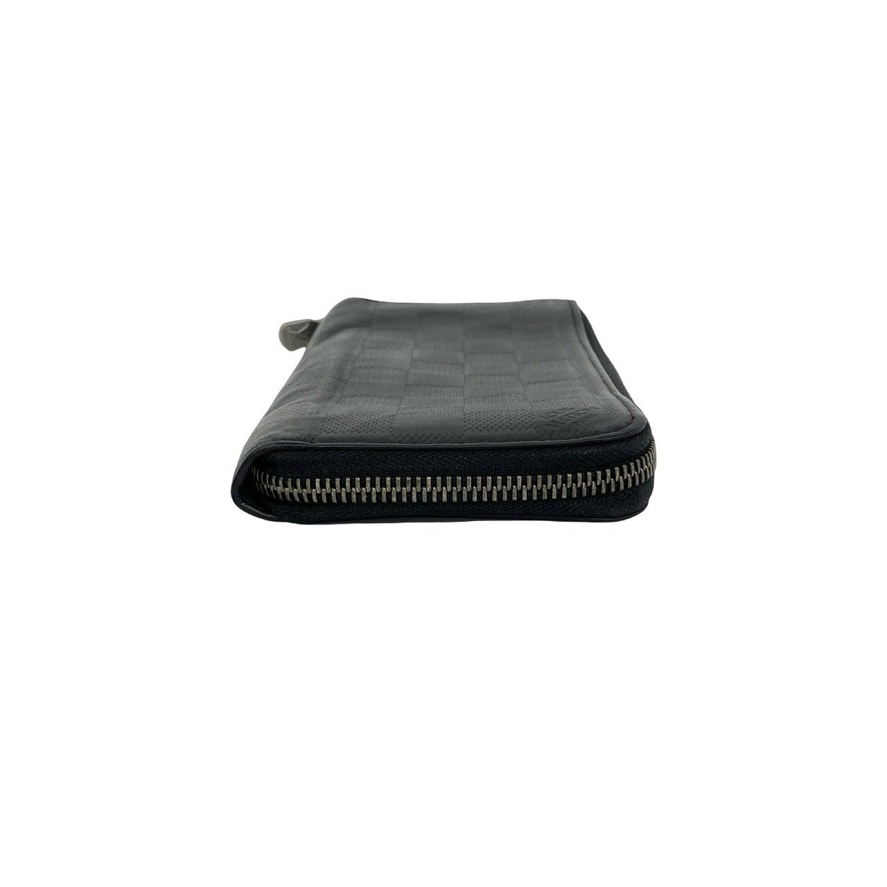 Louis Vuitton Zippy Wallet Vertical Damier Infini Leather Black Onyx — view 5