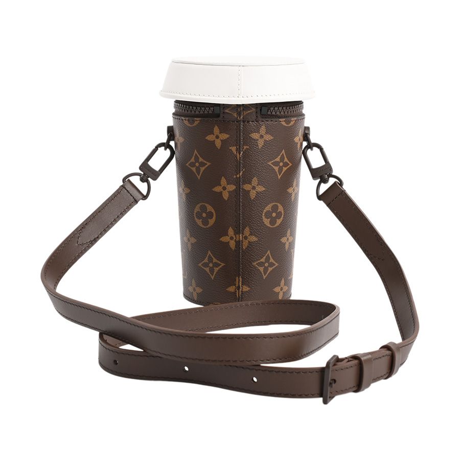 Louis Vuitton Shoulder Bag Coffee Cup — view 3