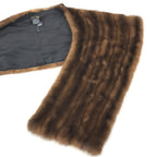 Fendi Scarf Fur Tippet Mink Brown — view 4