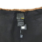 Fendi Scarf Fur Tippet Mink Brown — view 3