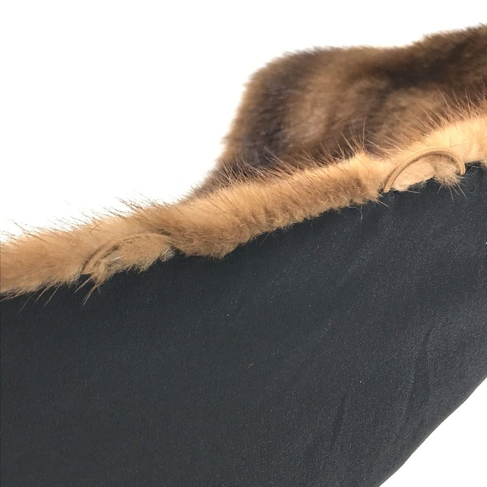 Fendi Scarf Fur Tippet Mink Brown — view 8