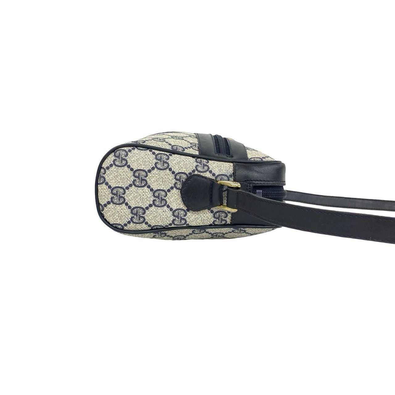 Gucci Vintage Sherry Line GG Logo Pattern Leather Mini Shoulder Bag Pochette — view 6