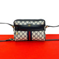 Gucci Vintage Sherry Line GG Logo Pattern Leather Mini Shoulder Bag Pochette