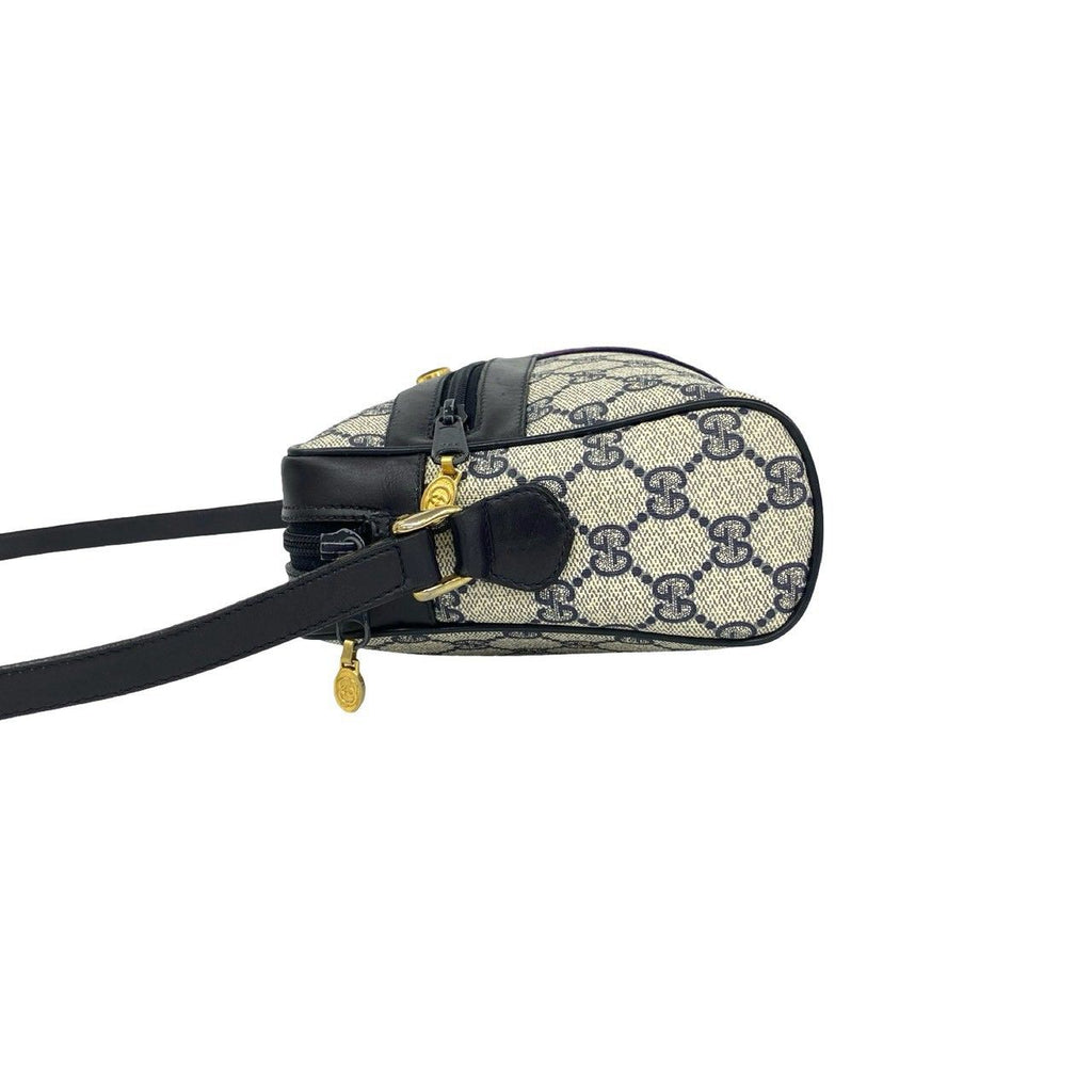 Gucci Vintage Sherry Line GG Logo Pattern Leather Mini Shoulder Bag Pochette — view 5