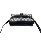Gucci Vintage Sherry Line GG Logo Pattern Leather Mini Shoulder Bag Pochette — view 4