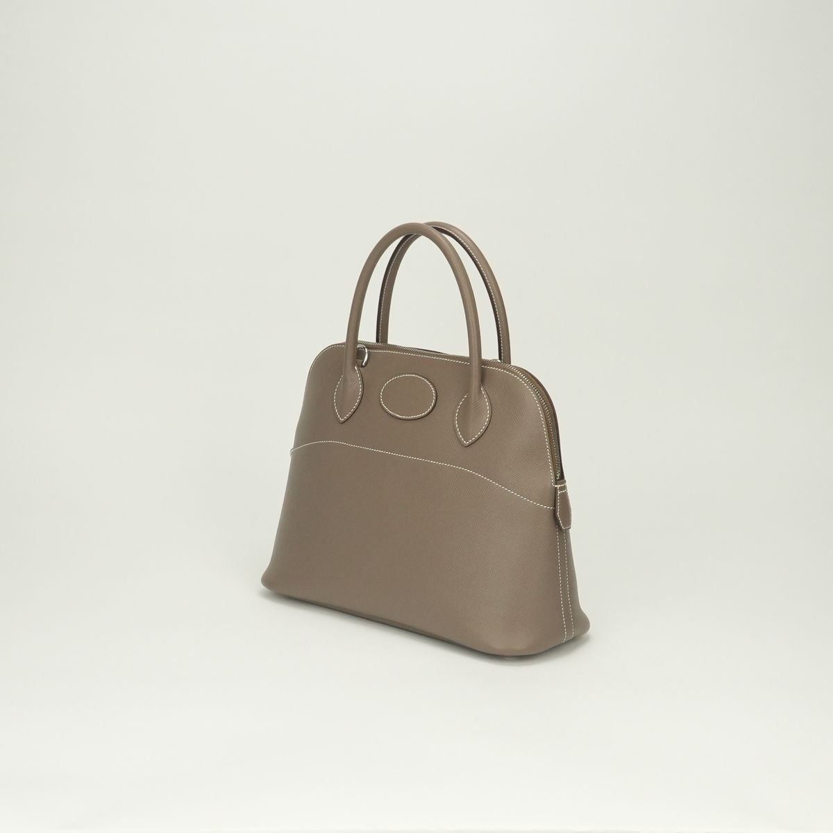 Hermes Bolide 31 Tote Epsom Etoupe Gray Silver Handbag Veau — view 2
