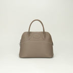 Hermes Bolide 31 Tote Epsom Etoupe Gray Silver Handbag Veau