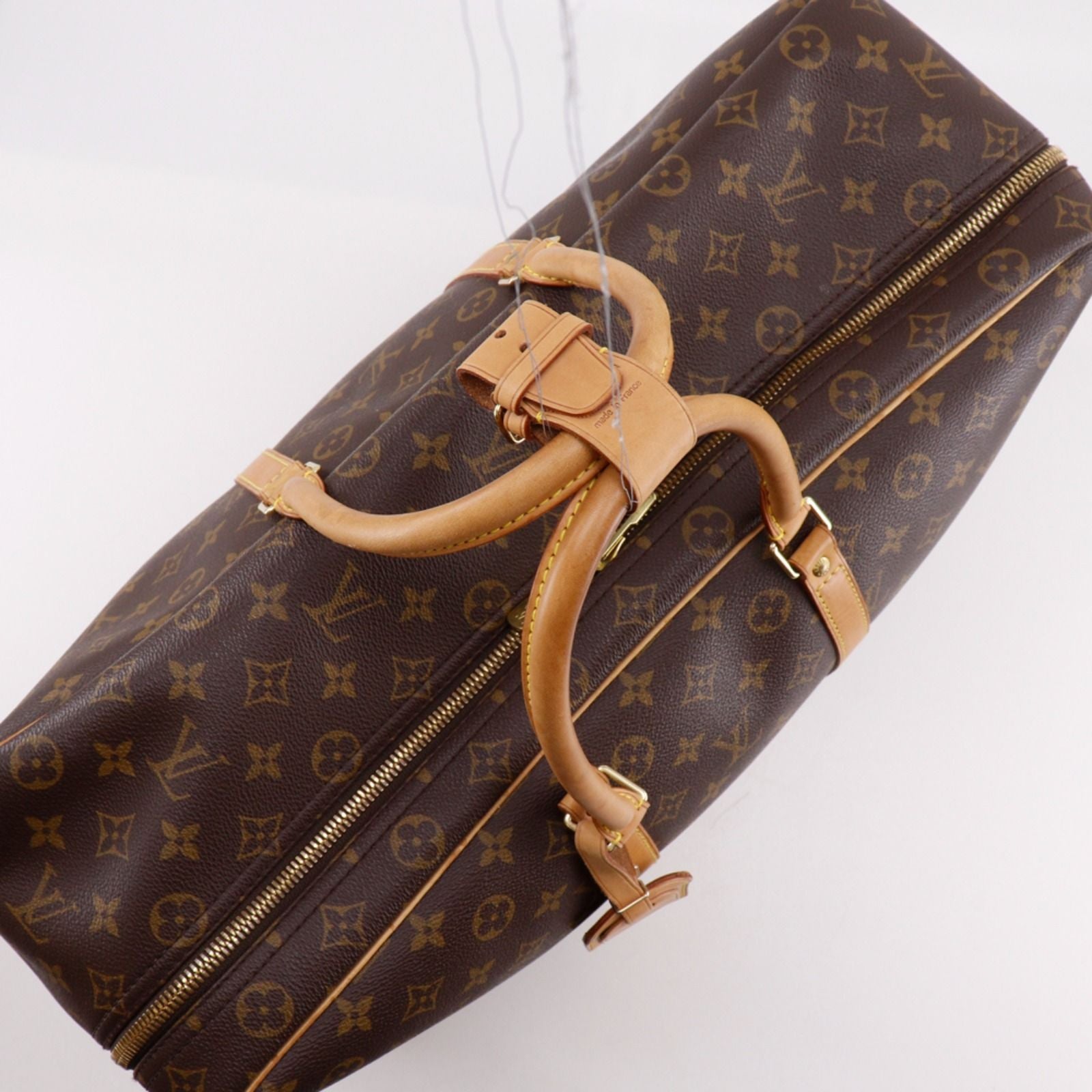 Louis Vuitton Sirius 50 Monogram Canvas Brown Boston Bag — view 5