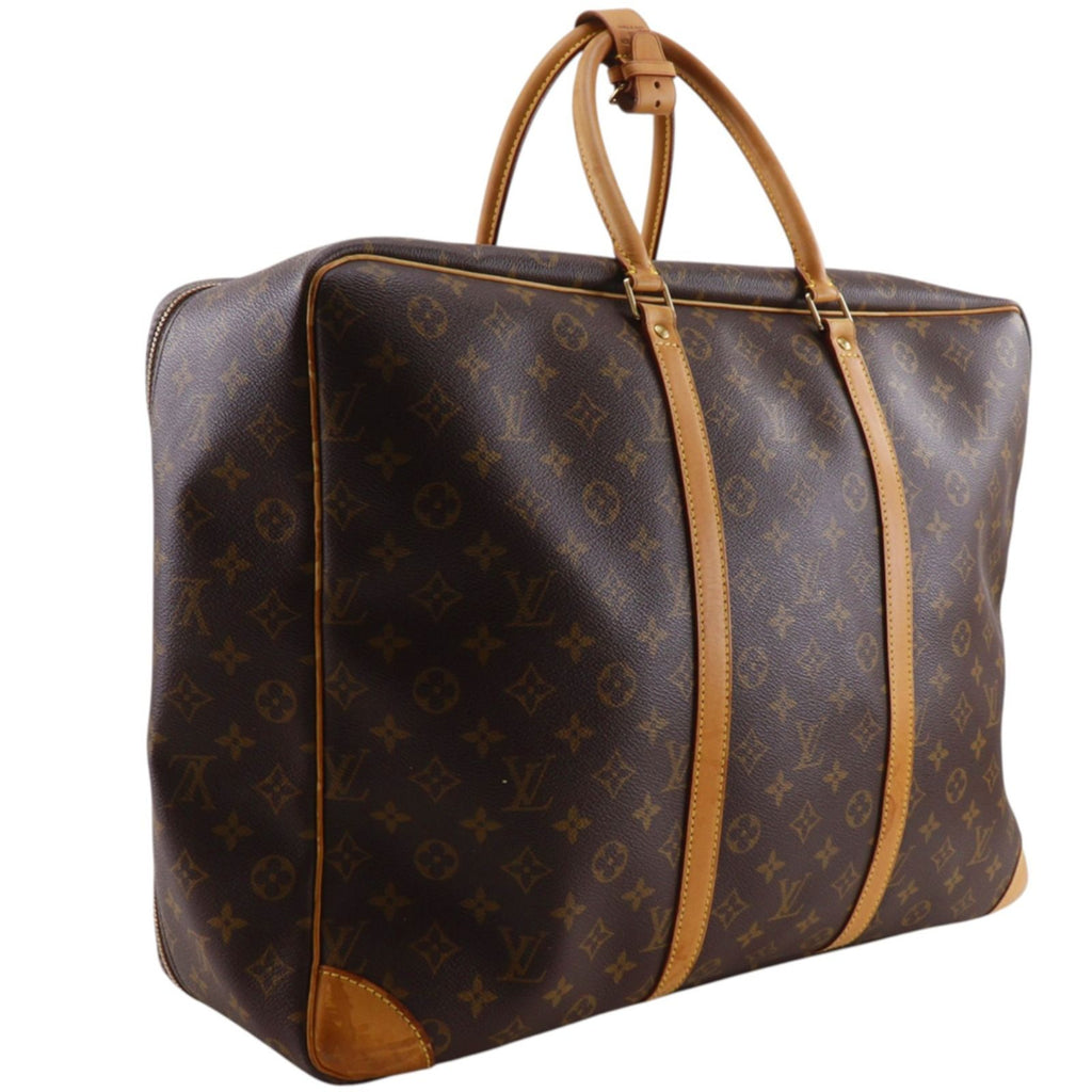 Louis Vuitton Sirius 50 Monogram Canvas Brown Boston Bag — view 3