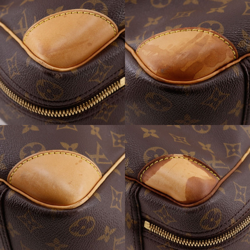 Louis Vuitton Sirius 50 Monogram Canvas Brown Boston Bag — view 4