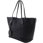 Louis Vuitton Blossom MM Monogram Mahina Noir Black Tote Bag — view 2