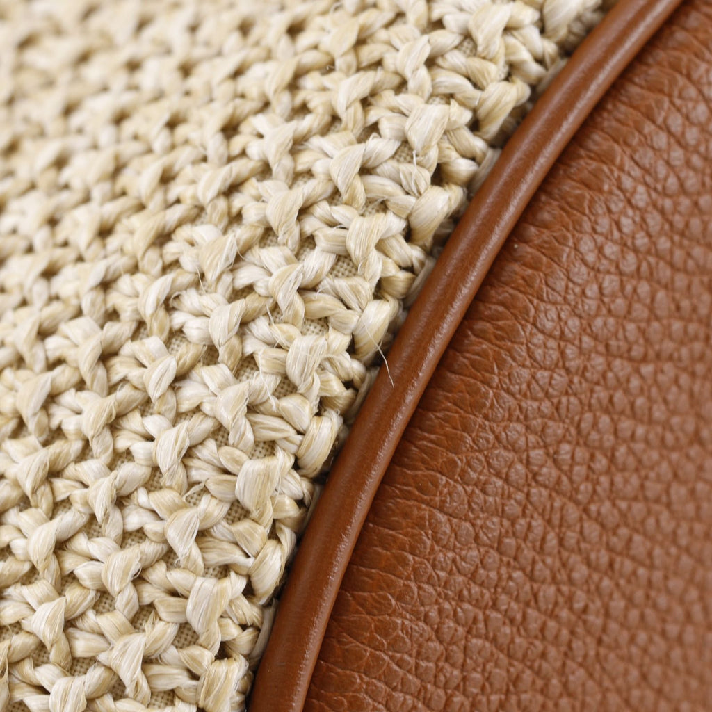 Louis Vuitton Saint Jacques NM Spring in the City Raffia Beige Tote Bag — view 4