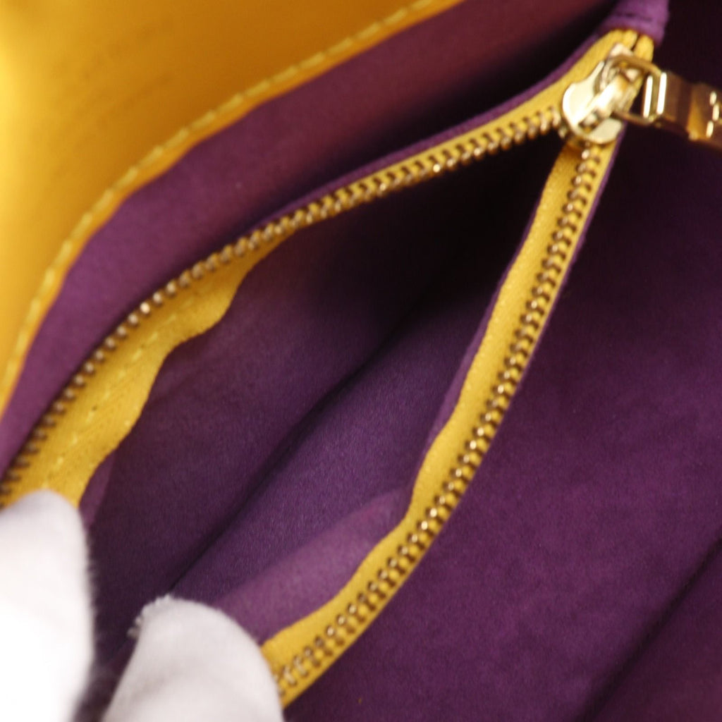 Louis Vuitton Buci Epi Leather Tassili Yellow Shoulder Bag — view 6