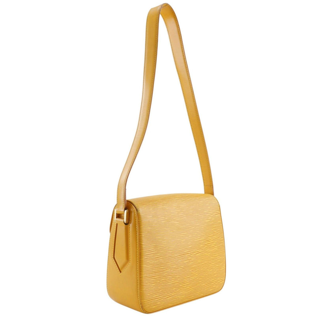 Louis Vuitton Buci Epi Leather Tassili Yellow Shoulder Bag — view 3