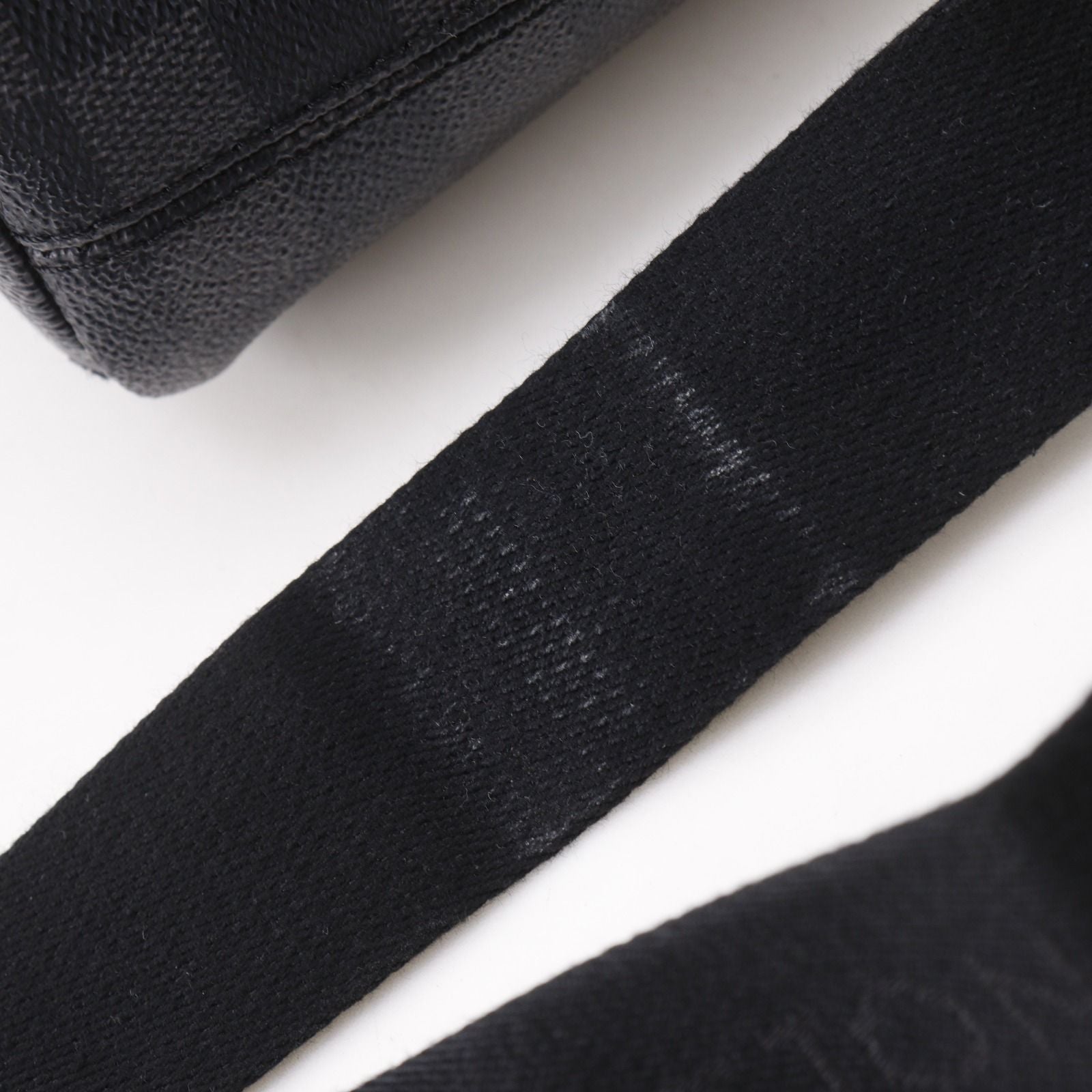 Louis Vuitton Nick PM Damier Graphite Canvas Black Shoulder Bag — view 8
