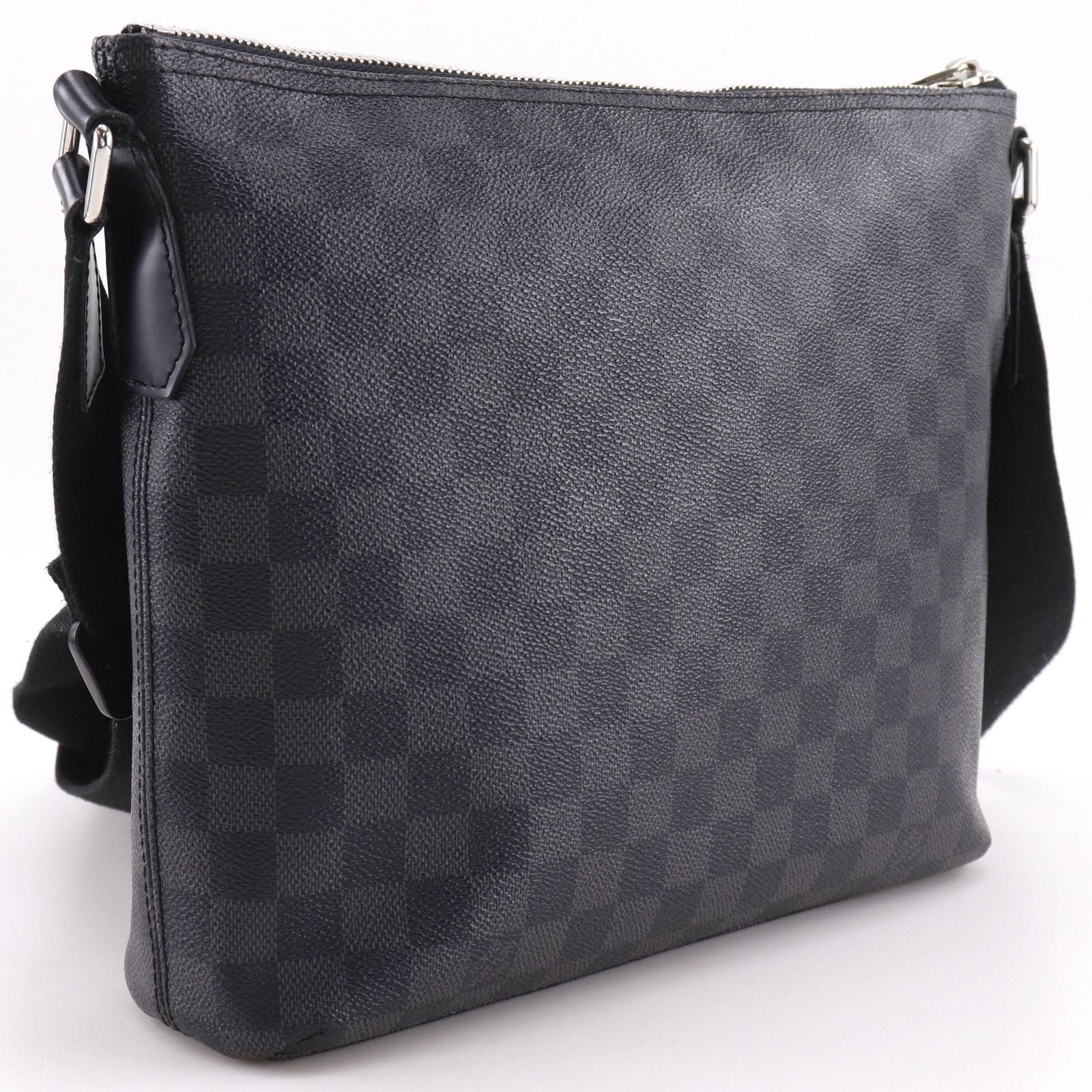Louis Vuitton Nick PM Damier Graphite Canvas Black Shoulder Bag — view 3