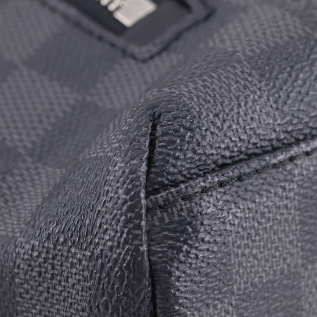 Louis Vuitton Nick PM Damier Graphite Canvas Black Shoulder Bag — view 4