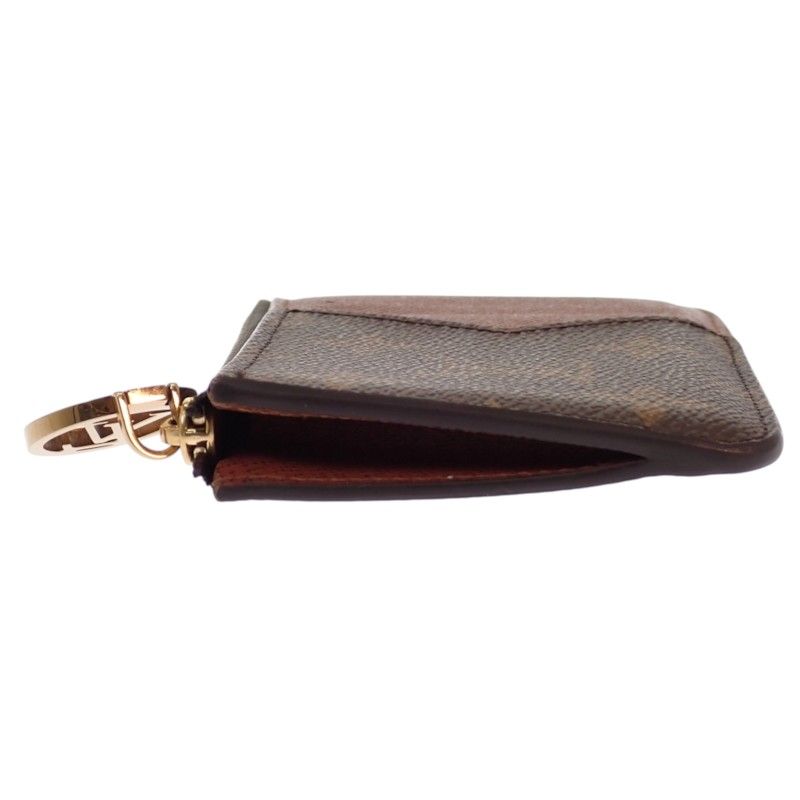 Louis Vuitton Card Case Romy Monogram Reverse Brown Alma Nyack Gold — view 6