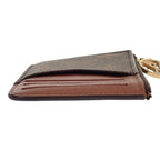 Louis Vuitton Card Case Romy Monogram Reverse Brown Alma Nyack Gold — view 7