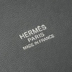 Hermes Bolide 35 Tote Shoulder Bag Epsom Graphite Gray Silver 2-Way Veau — view 7