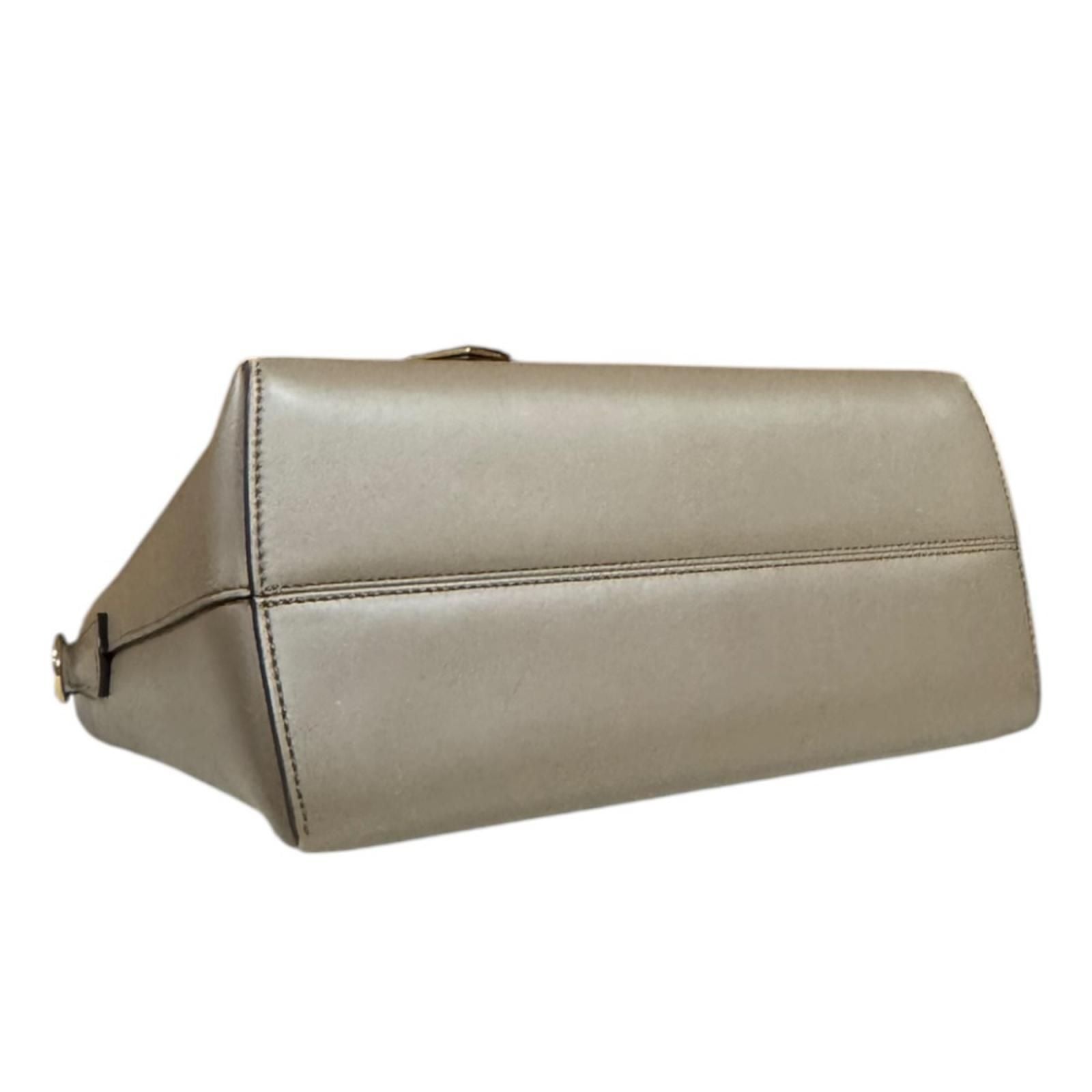 Fendi by the Way Medium Shoulder Bag Leather Brown — view 6