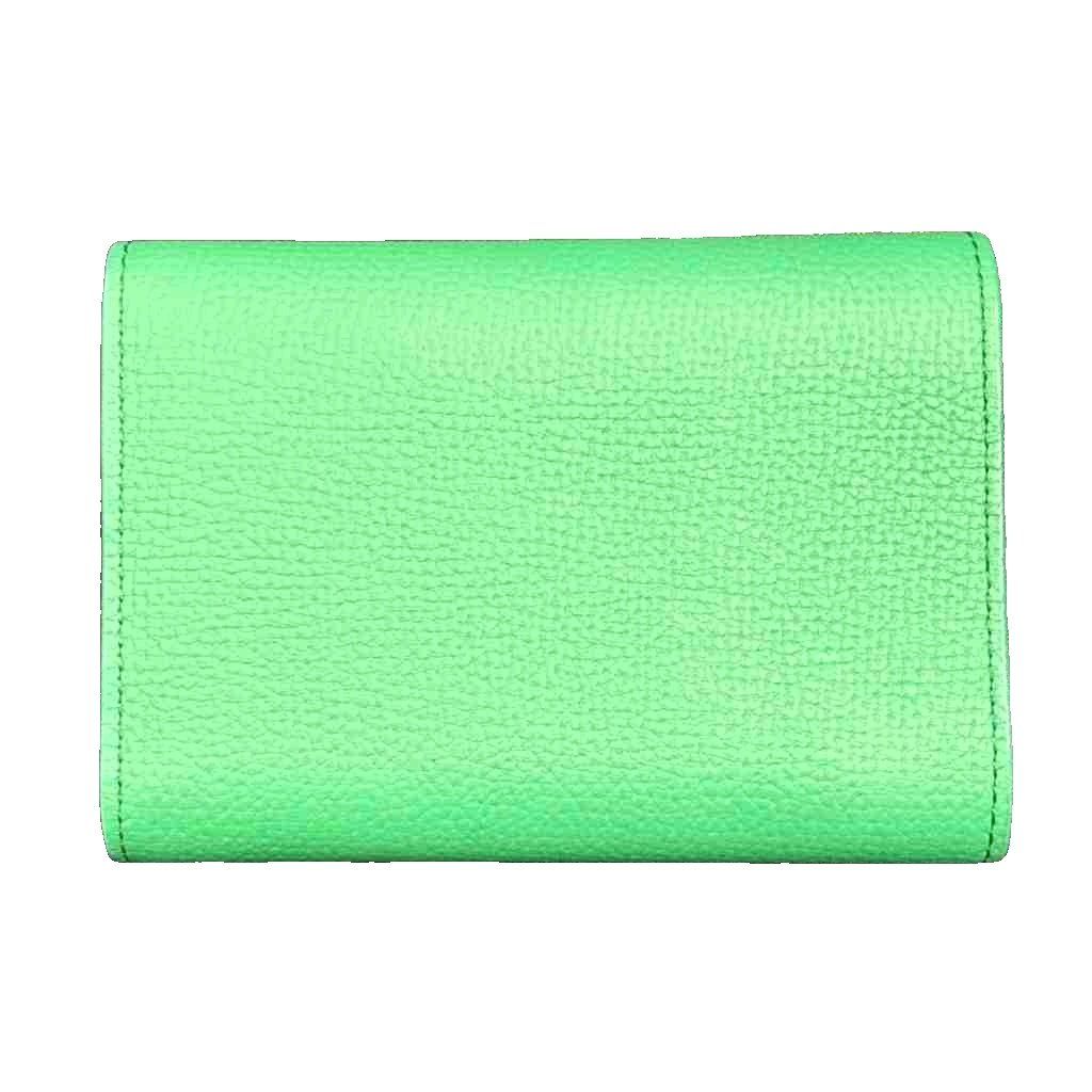 Loewe Trifold Wallet Anagram Leather Green — view 2
