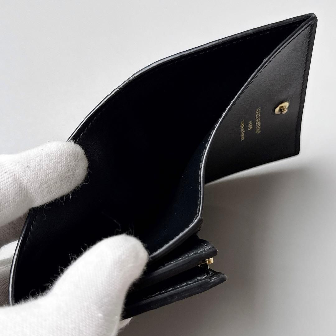 Louis Vuitton Portefeuille Capucines Tiny Black Wallet — view 5