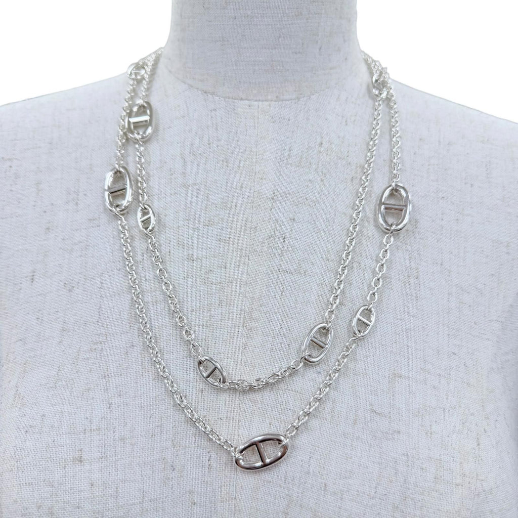 Hermes Farandole Necklace Chaine D'ancre — view 3