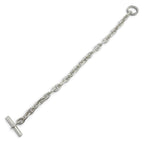 Hermes Chaine D'ancre 24 Links Chain Bracelet Silver — view 2