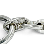 Hermes Chaine D'ancre 24 Links Chain Bracelet Silver — view 4