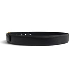 Chanel Vintage CC Logo Leather Belt Black Gold 65/26 — view 3